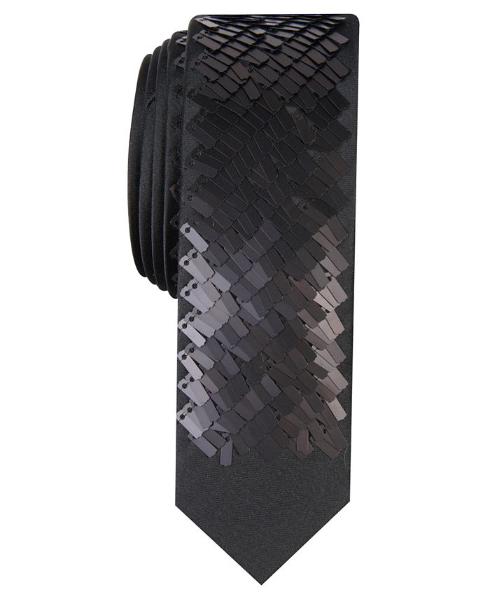 sequin tie men