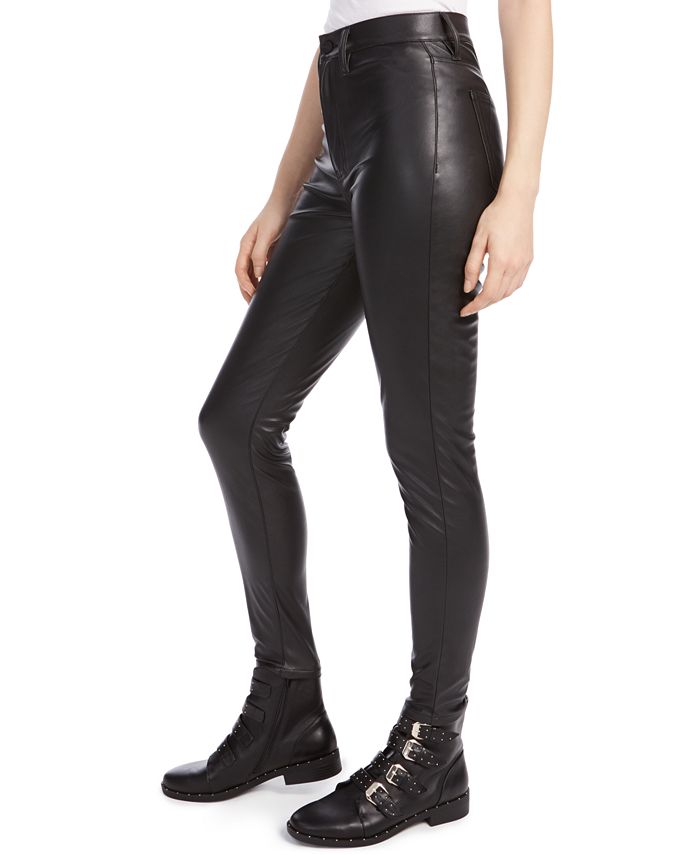 Kendall + Kylie Faux-Leather Skinny Pants - Macy's