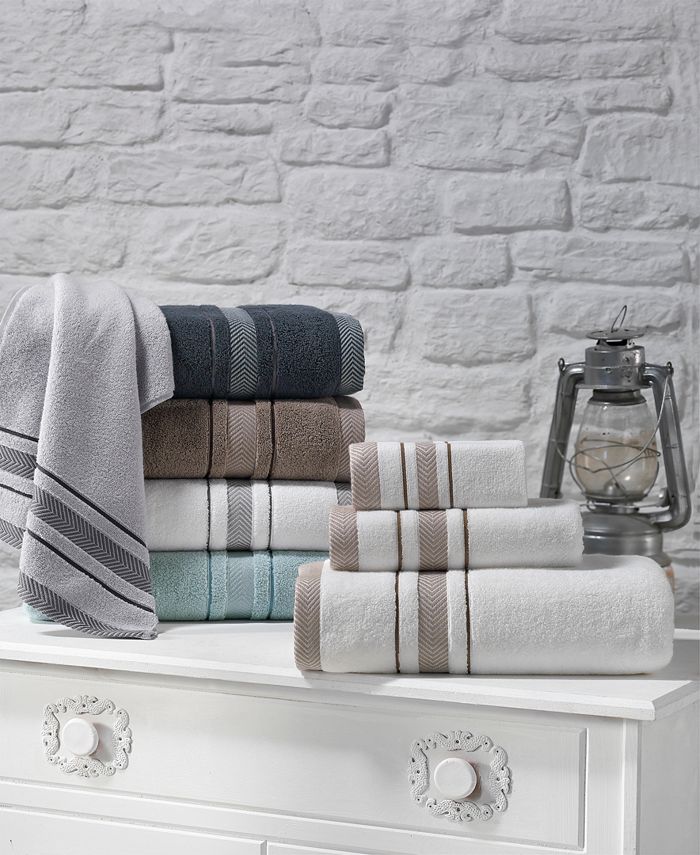 8-Piece Luxury Turkish Towel Set