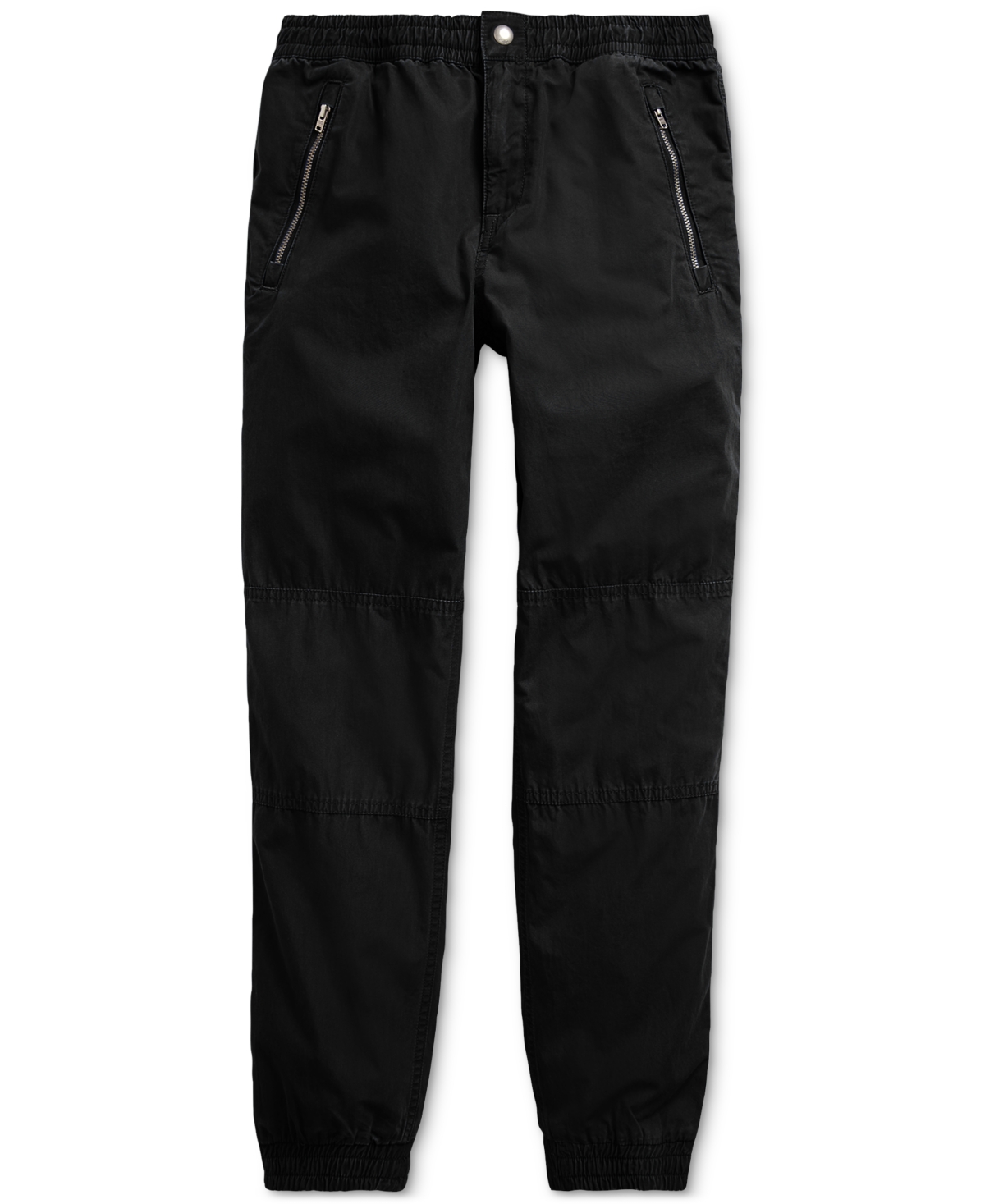 Shop Polo Ralph Lauren Big Boys Poplin Drawstring Joggers In Polo Black