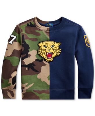 boys tiger sweatshirt