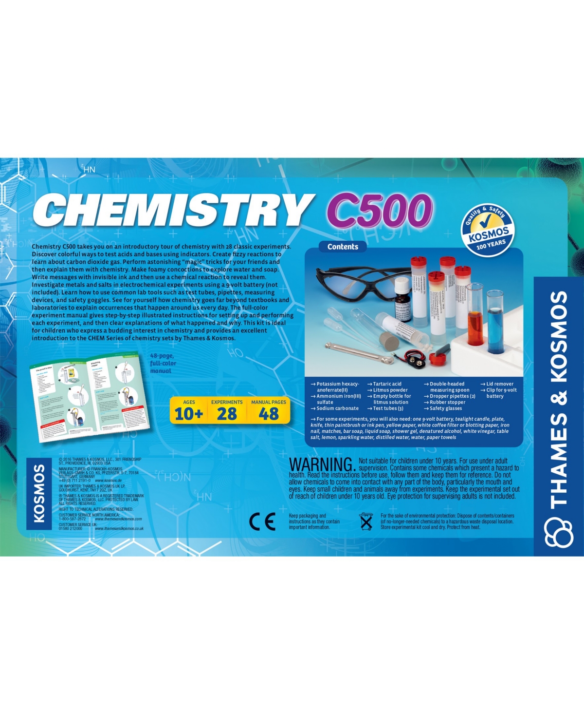 Shop Thames & Kosmos Chemistry C500 In Multi
