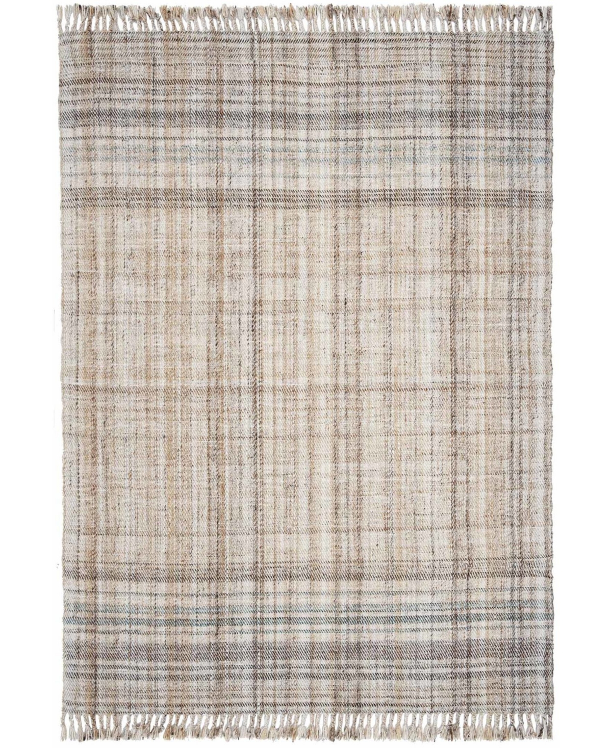 Lauren Ralph Lauren Jahi Plaid LRL6470A Autumn 4' X 6' Area Rug - Multi