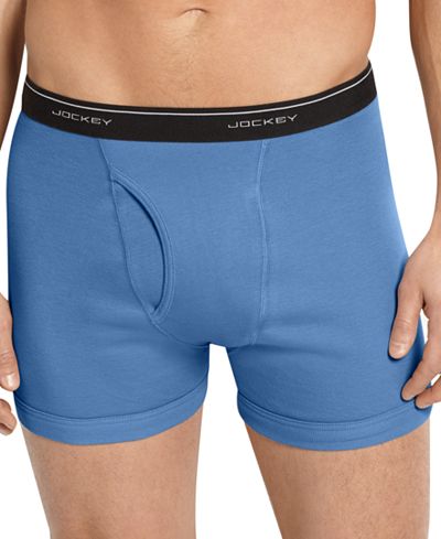 Jockey Men's Classic Collection Tagless Boxer Briefs 4-Pack