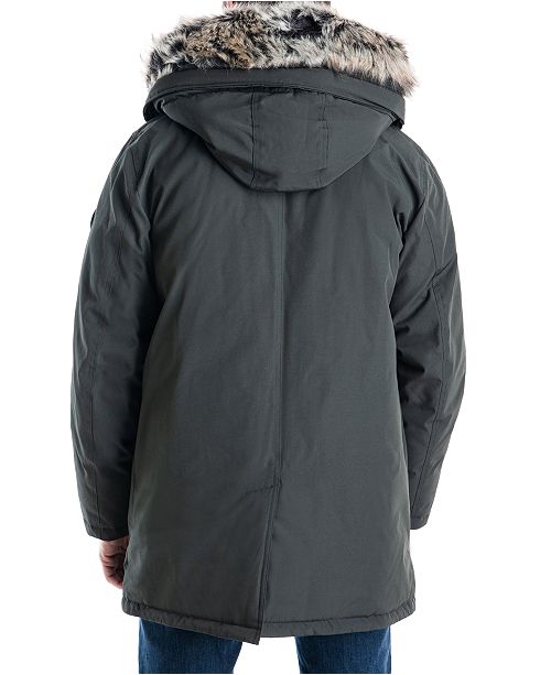 Michael Kors Michael Kors Men's Hooded Bib Snorkel Parka, Created for ...