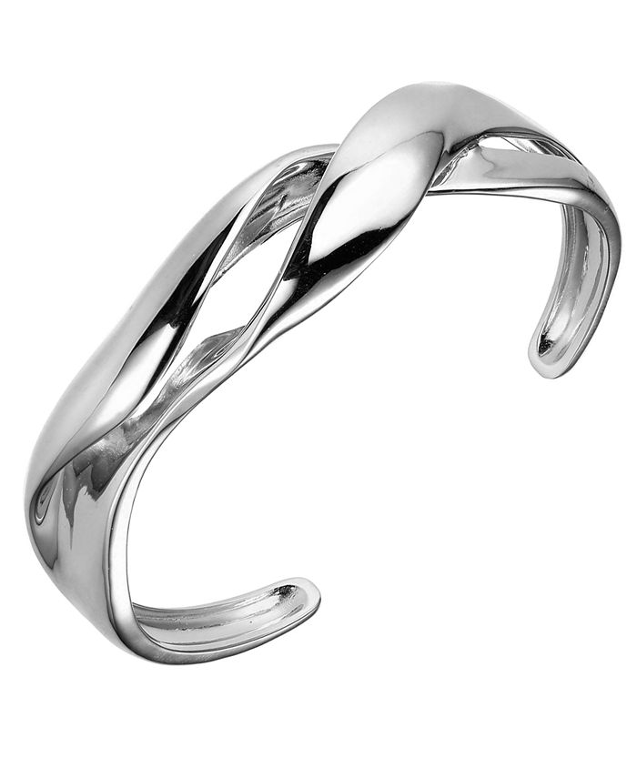 Macy s Twist Cuff Bracelet in Sterling Silver Macy s