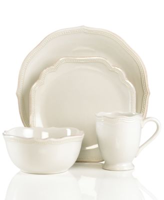French Perle Bead Dinnerware Collection