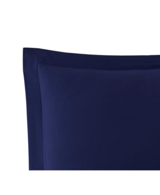 Solid Cotton Percale 2-Pc. Duvet Cover Set, Twin XL