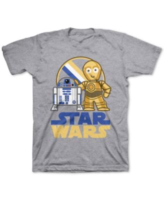 T-Shirt Bébé Garçon Star Wars Taille 2T - Logo Original Noir - Coton - Occasion Très Bon État