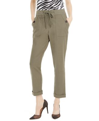 INC International Concepts INC Tapered Drawstring Cargo Pants, Created ...