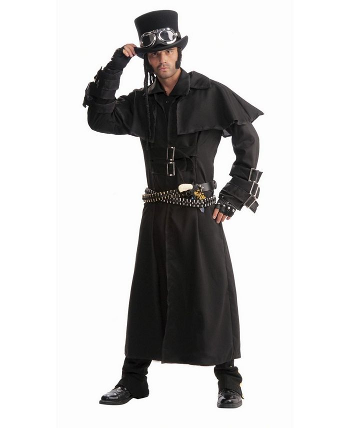 BuySeasons Men's Steampunk Duster Coat Adult Costume - Macy's