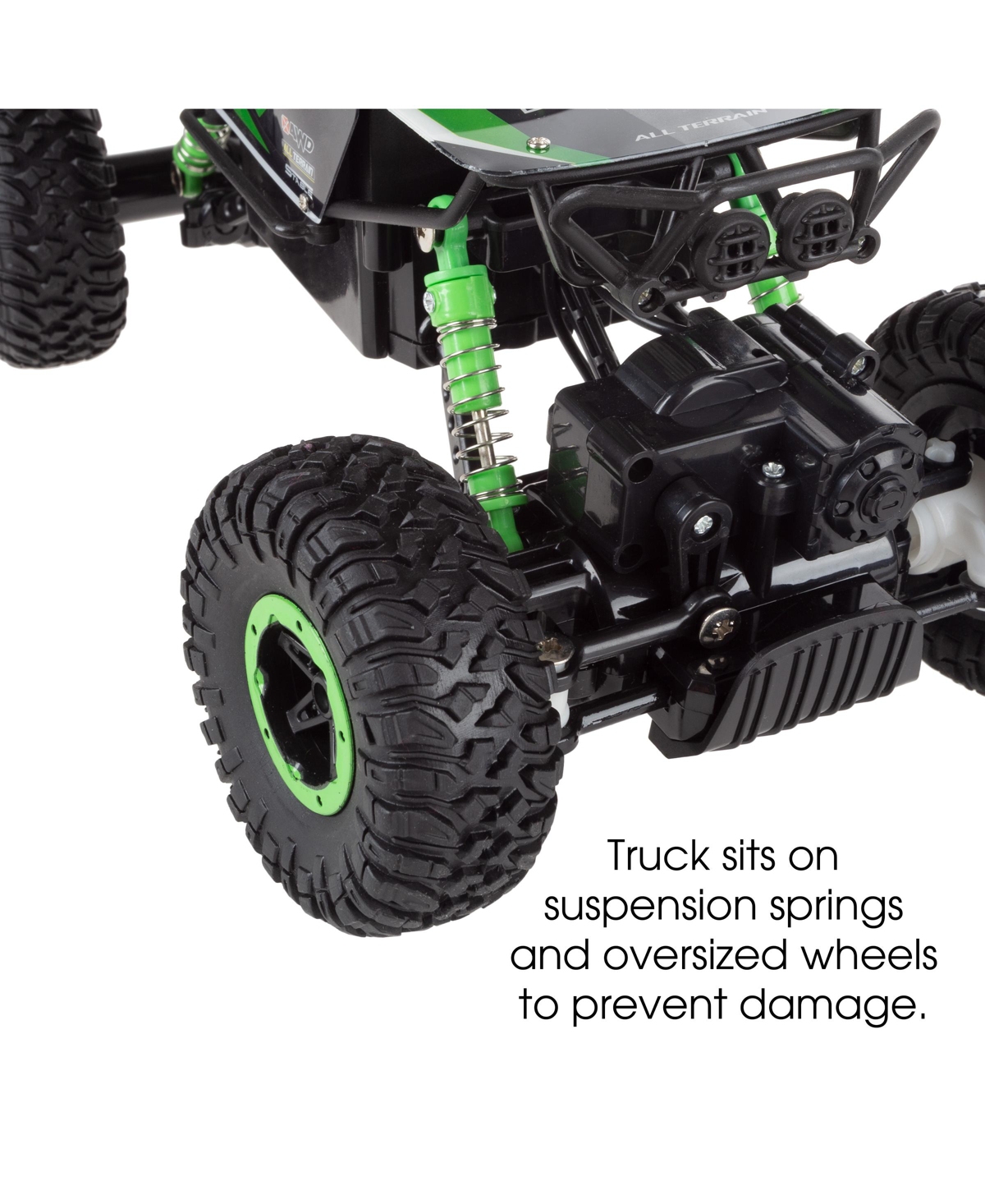 Shop Trademark Global Remote Control Monster Truck 1:16 Scale In Green