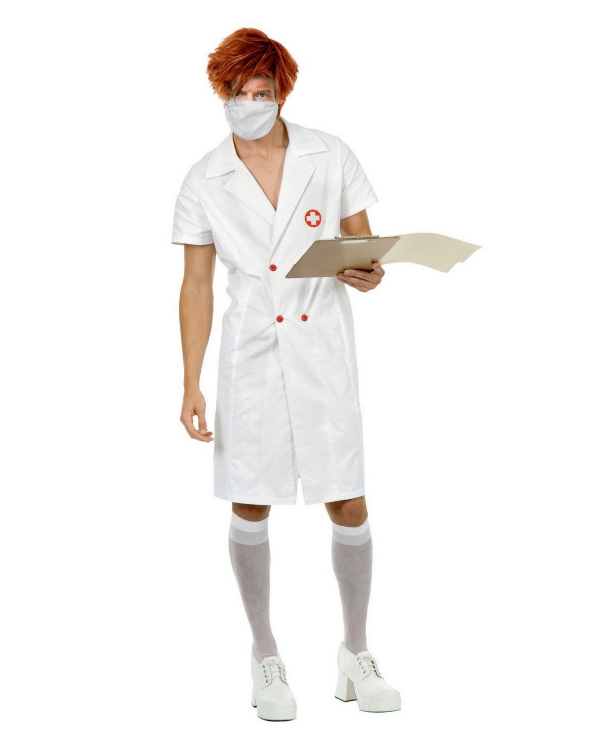BuySeasons Men's Twisted Nurse Too Adult Costume