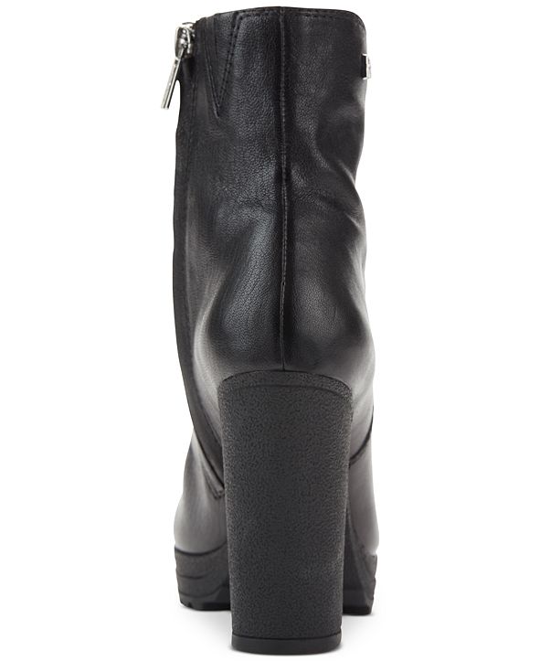 tessi lug sole platform booties