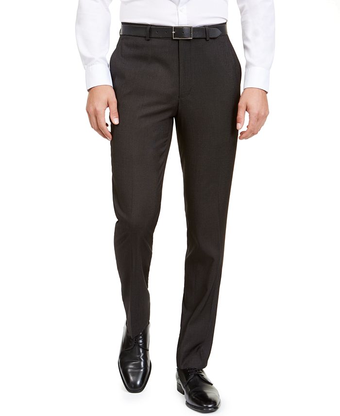 Cole Unlisted Men's SlimFit Stretch Black Pindot Suit Macy's