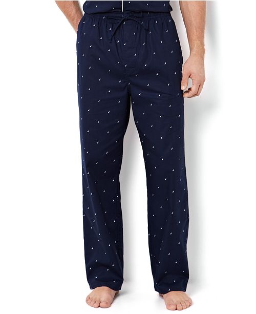 Nautica Men's Signature Pajama Pants & Reviews - Pajamas, Lounge ...