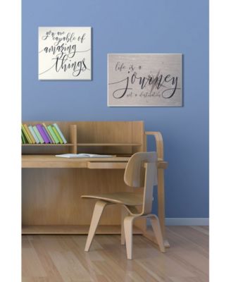 Stupell Industries Life is a Journey Wall Plaque Art, 10" x 15"