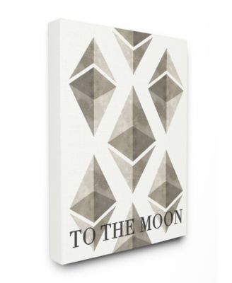 Ethereum To The Moon Canvas Wall Art, 16" x 20"