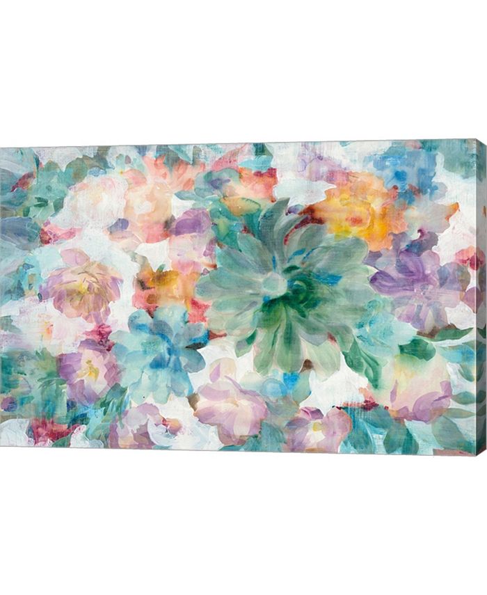 Metaverse Succulent Florals Crop by Danhui Nai Canvas Art, 30