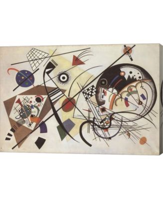 Metaverse Durchgehender Strich by Wassily Kandinsky Canvas Art, 34