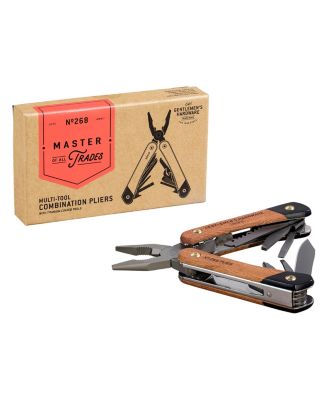 Gentlemen's Hardware - Plier Multi-Tool Acacia wood and Titanium Finish