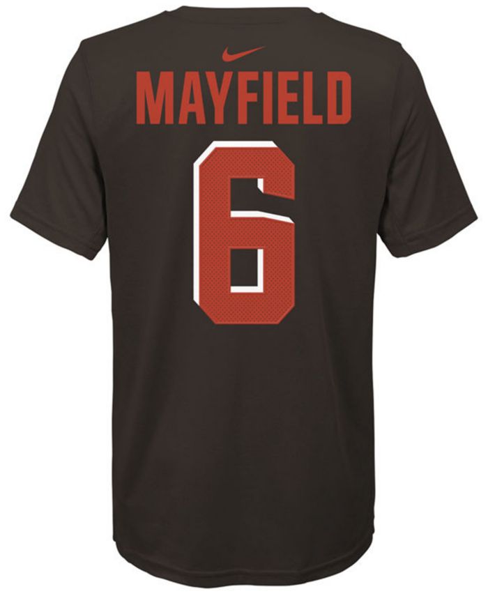 Nike Big Boys Baker Mayfield Cleveland Browns Pride Name and Number T-Shirt & Reviews - Sports Fan Shop By Lids - Men - Macy's