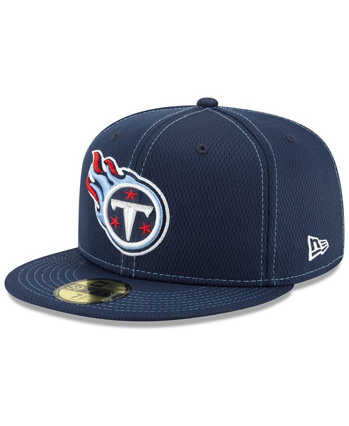 New Era Tennessee Titans On-Field Sideline Road 59FIFTY-FITTED Cap - Macy's