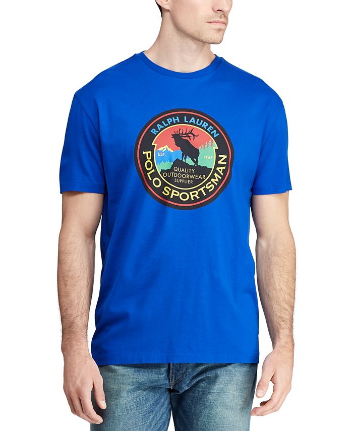 Polo Ralph Lauren Men's Sportsman T-Shirt & Reviews - T-Shirts - Men -  Macy's