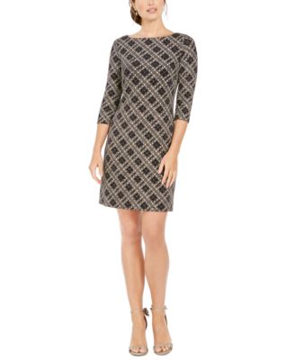 vince camuto plaid dress