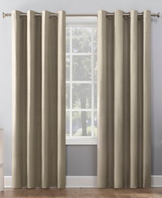 Duran Thermal Insulated 100% Blackout Grommet Curtain Panel