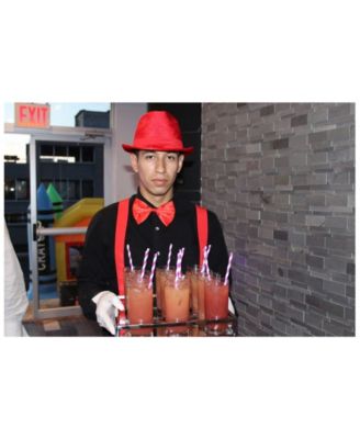 Mirrored Napkin Holder with Chrome Rails