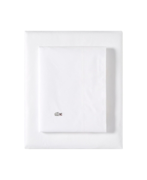 Lacoste Washed Percale Solid T/Xl Sheet Set Bedding