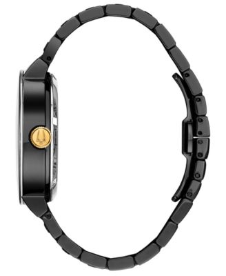 Men's Futuro Black Stainless Steel Bracelet Watch 42mm