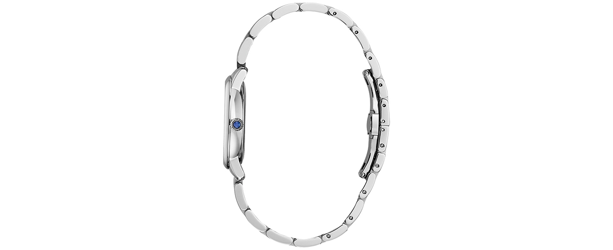 Shop Frederique Constant Women's Swiss Slimline Diamond (1/20 Ct. T.w.) Stainless Steel Bracelet Watch 30mm