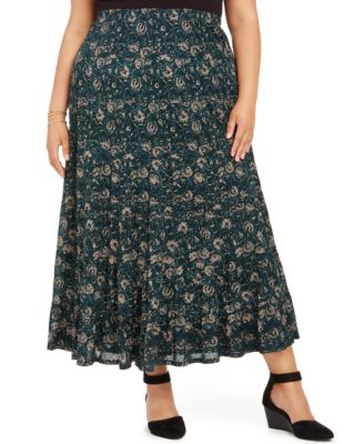 macys maxi skirts