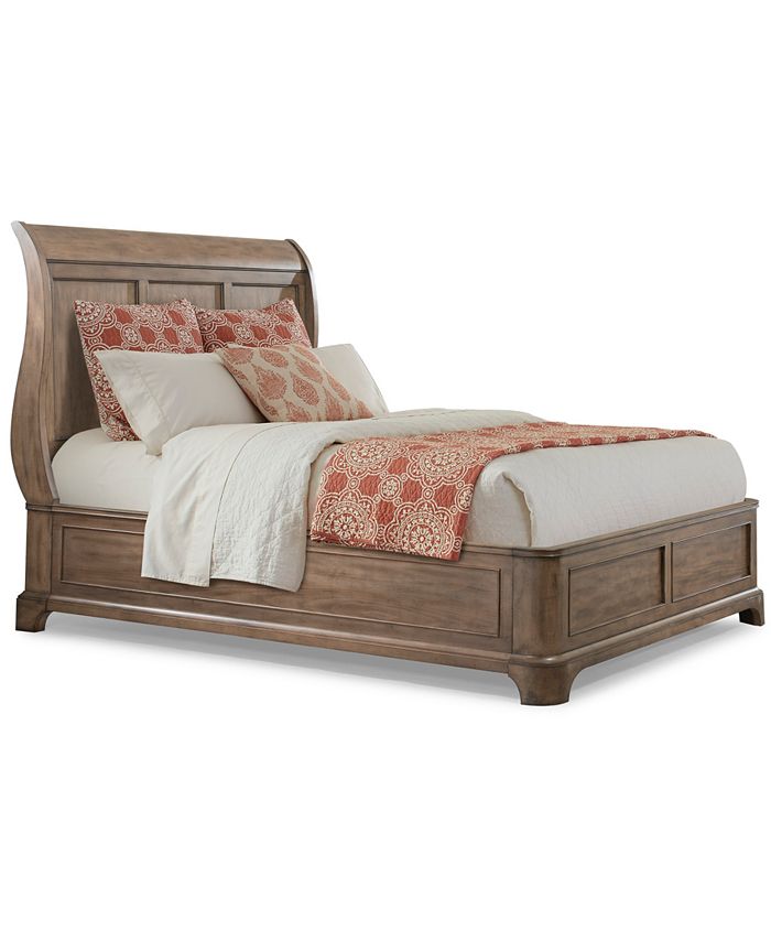 Furniture Gunnison Solid Wood King Bed Macy's