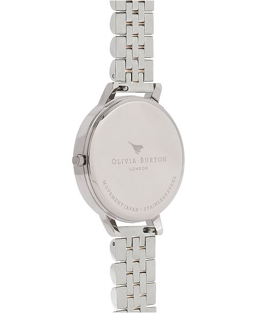 Olivia Burton Women S Two Tone Stainless Steel Bracelet Watch 38mm Reviews Watches Jewelry Watches Macy S
