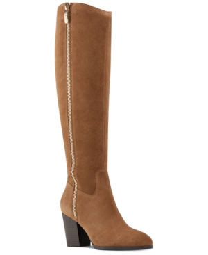 nine west booties block heel