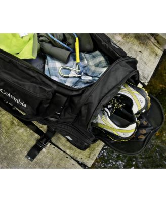 columbia scappoose bay drop bottom wheeled duffel bag