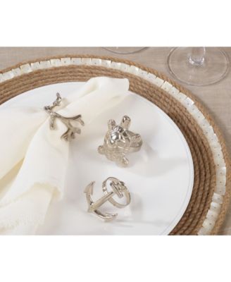 Design Dinner Napkin Ring, Set of 4