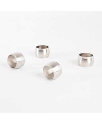 Rounded Napkin Ring, Set of 4