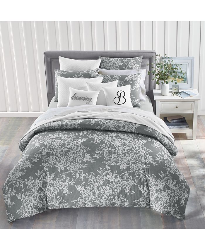 Charter Club CLOSEOUT! Woven Floral 300-Thread Count 3-Pc. King ...