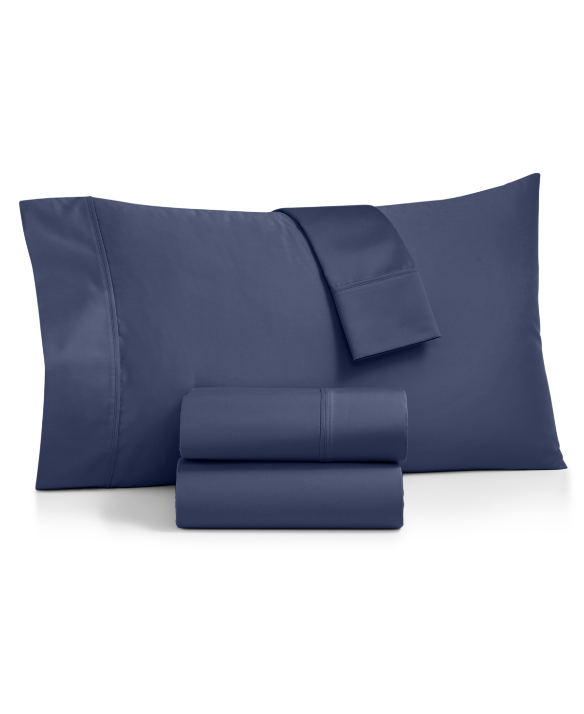 Charter Club Sleep Luxe 700 Thread Count 100% Egyptian Cotton Pillowcase Pair, King, Created For Macy's In Washed Indigo
