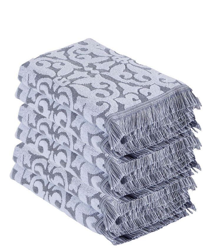 OZAN PREMIUM HOME - Panache Washcloths 6-Pc. Set