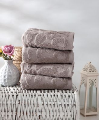 Ozan Premium Home Patchouli  4-Pc. Hand Towel Set