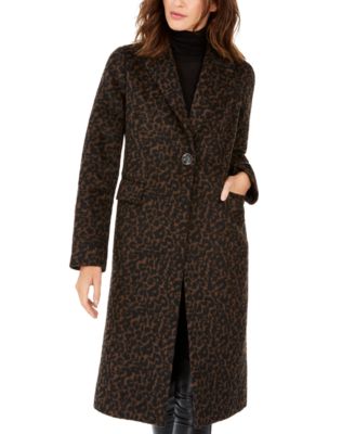 macys leopard print coat