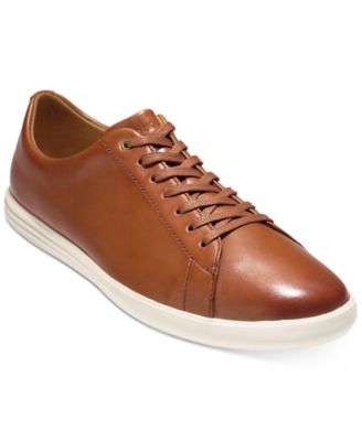 cole haan men's leather sneakers