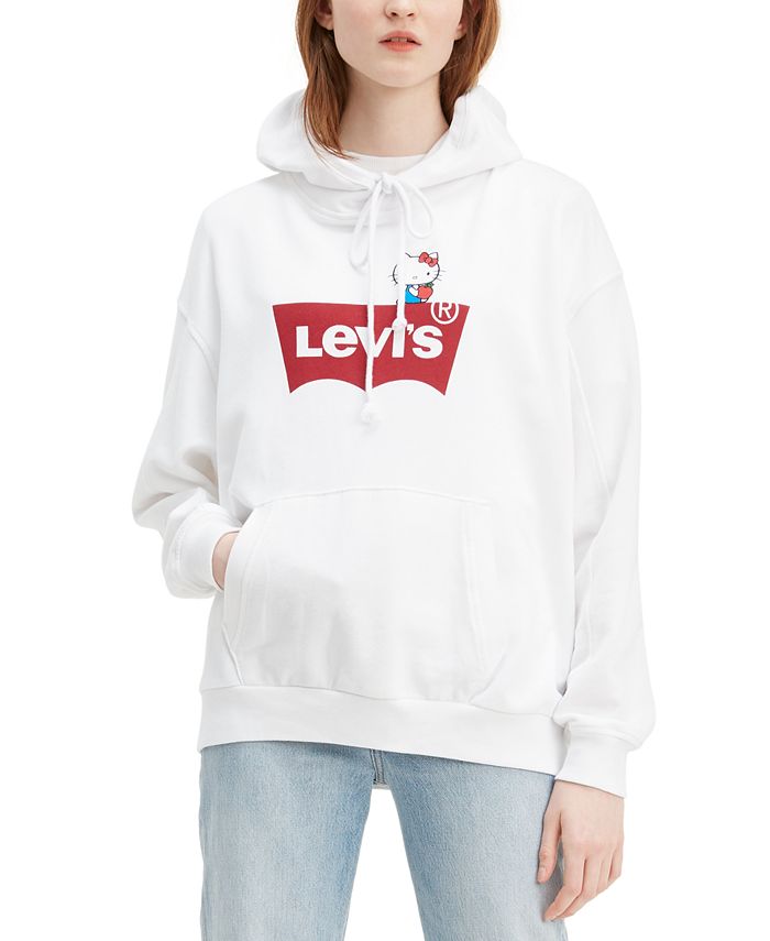 Levi's Women's Hello Kitty Logo Hoodie - Macy's