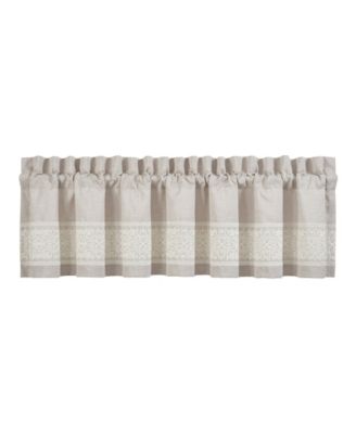 J Queen New York Lauralynn Straight Window Valance