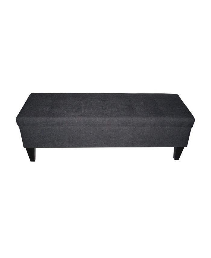 Sole Designs Brooke Tufted Storage Bench Macy's